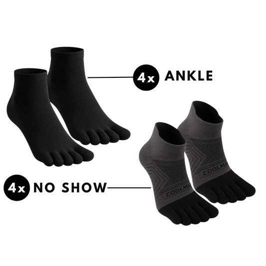 Performance Toe Socks Bundle