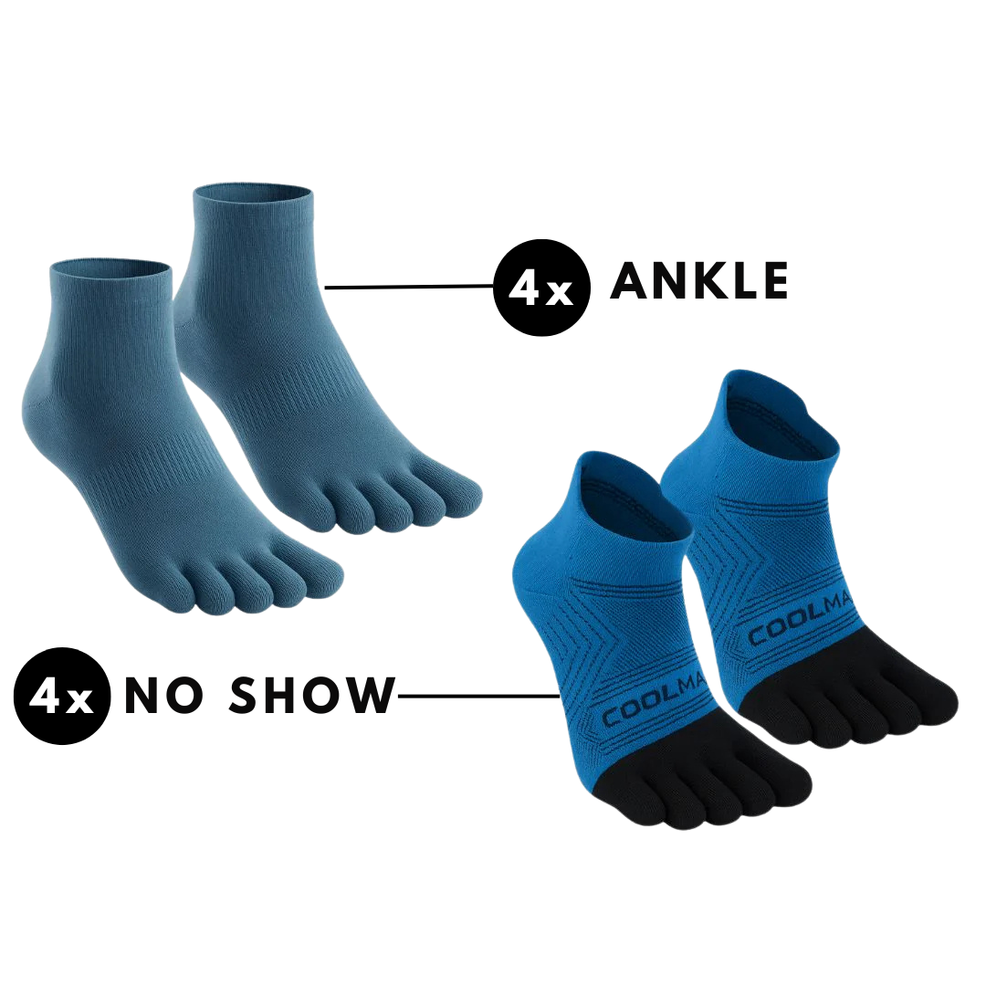 Performance Toe Socks Bundle